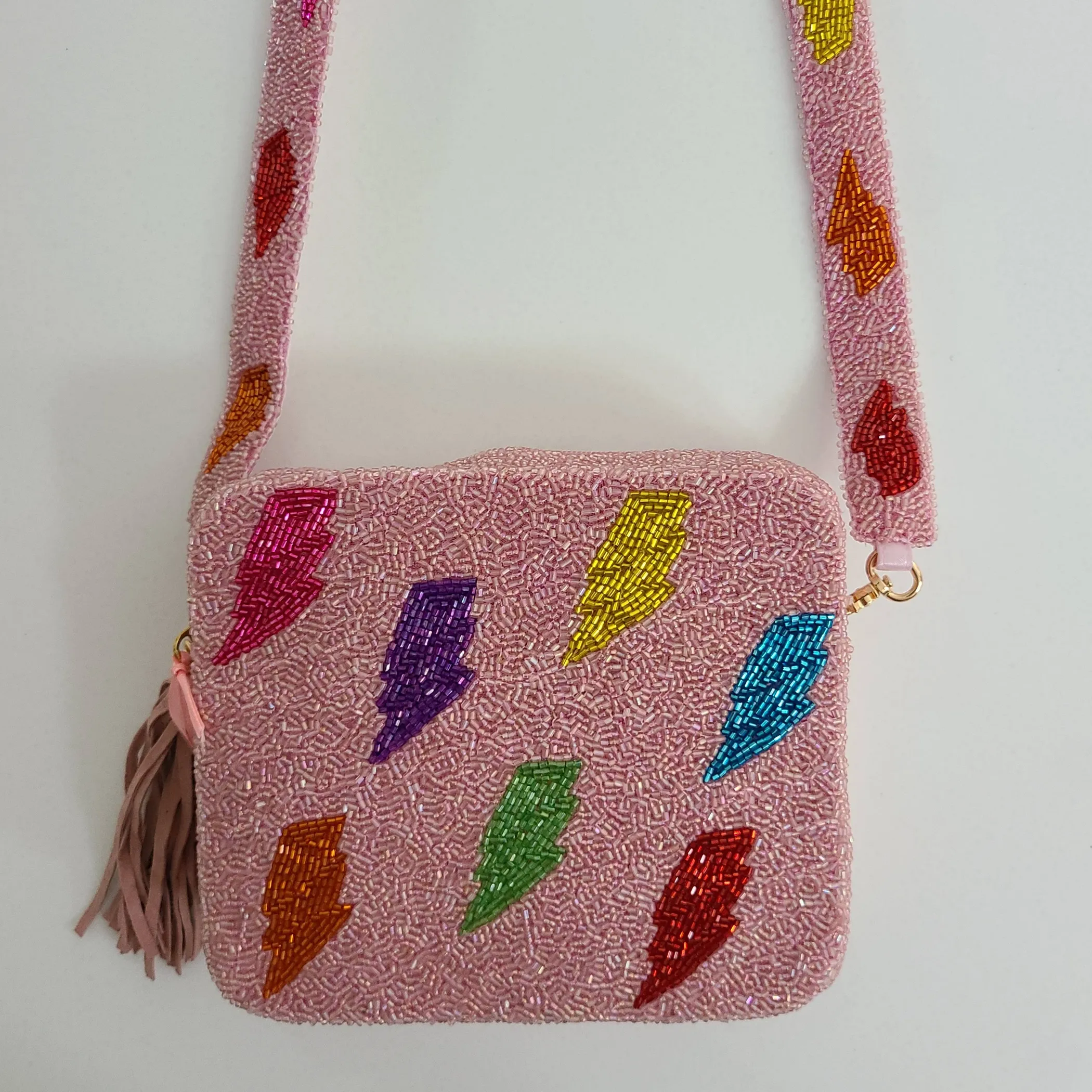 GD Crossbody fully beaded