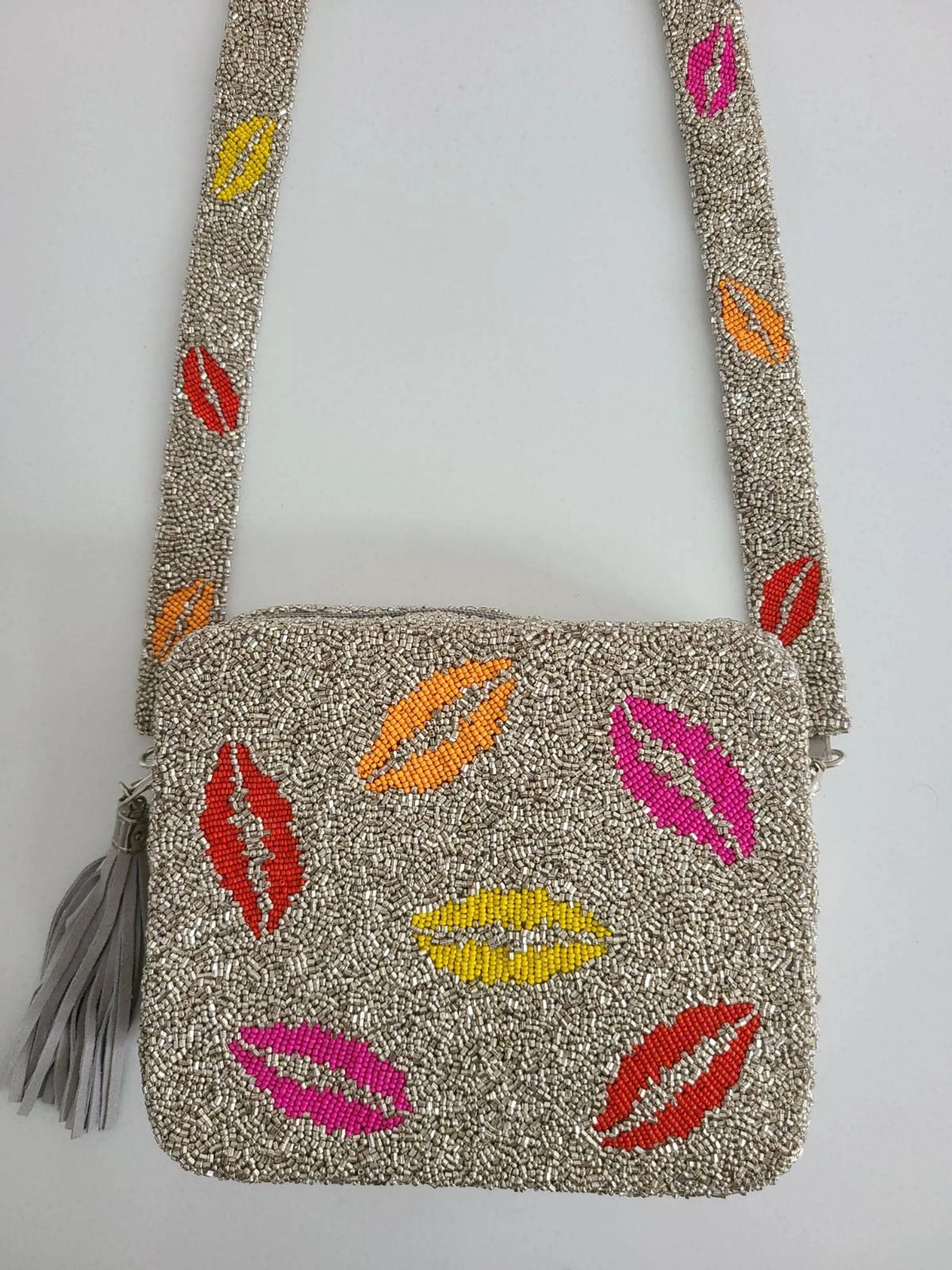 GD Crossbody fully beaded