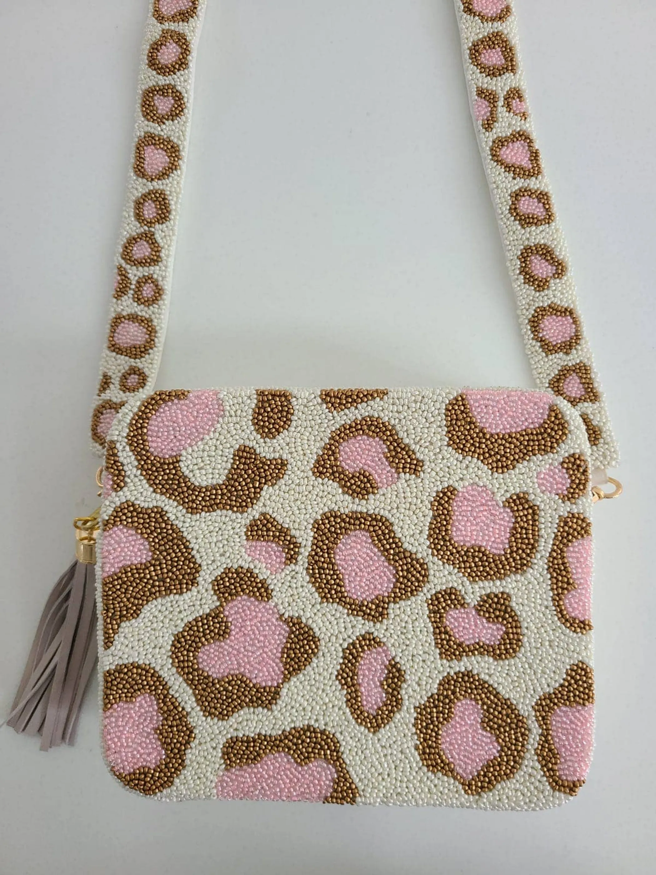 GD Crossbody fully beaded