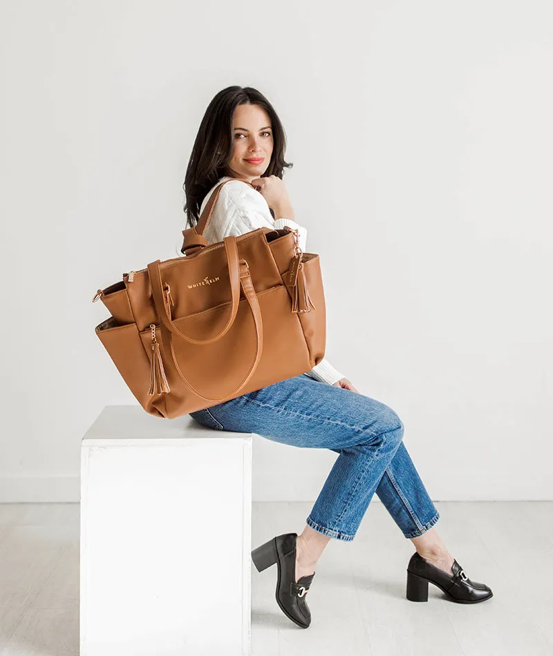 Gemini Convertible Backpack - Caramel