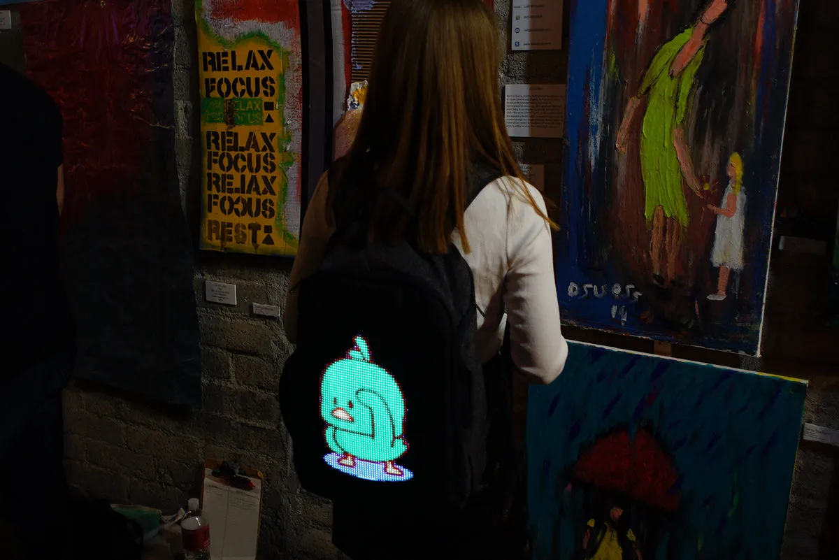 GifPack Customizable LED Backpack