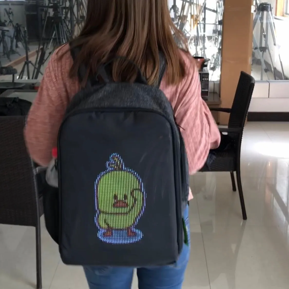 GifPack Customizable LED Backpack