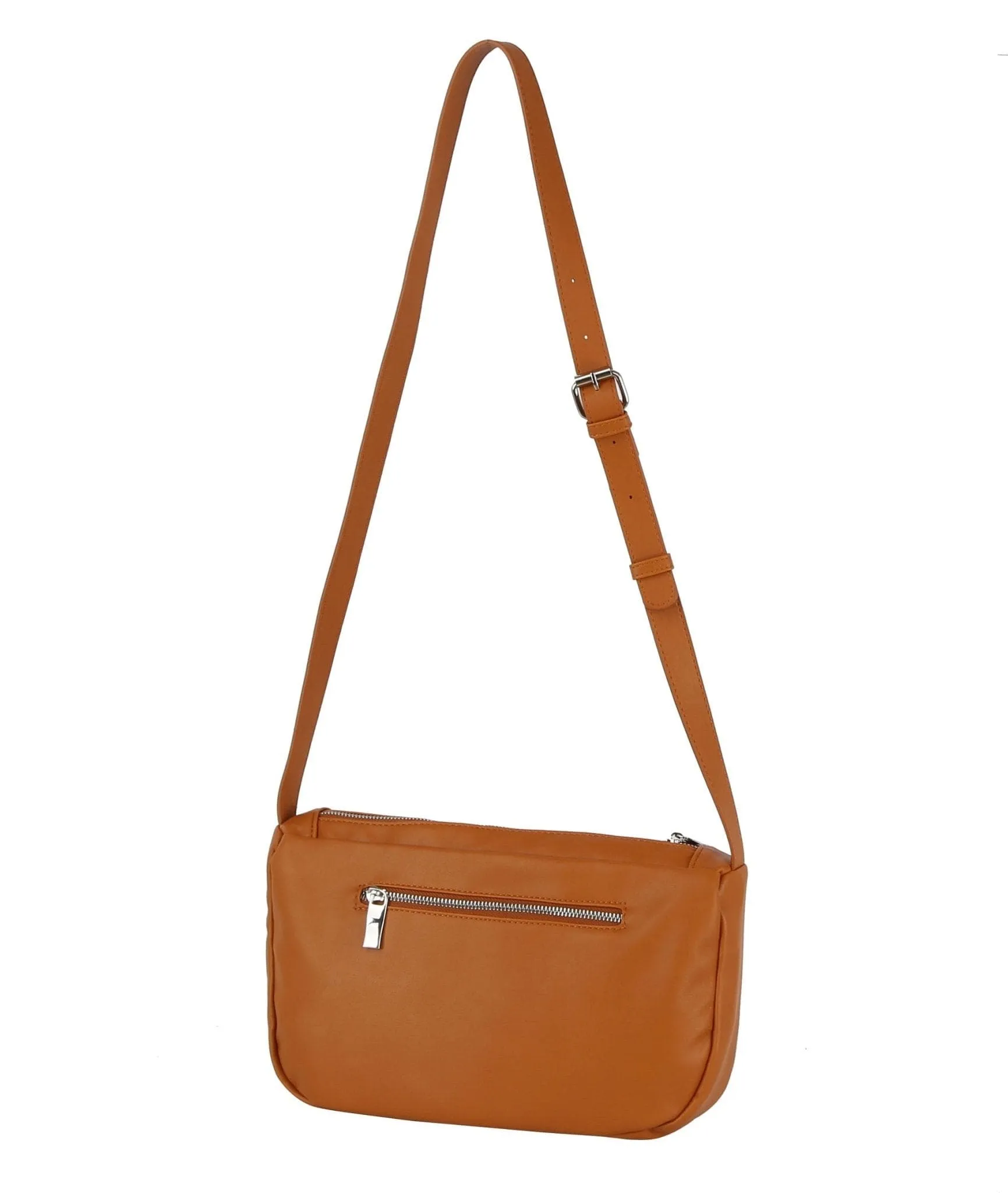 GLE0101 Glenda Woven Leather Crossbody Bag