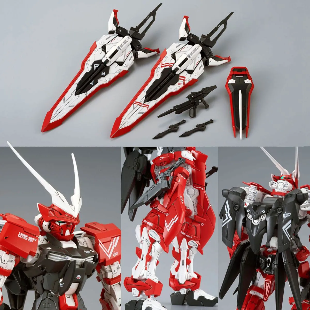 Gundam 1/100 MG Seed Astray MBF-02VV Gundam Astray Turn Red Model Kit