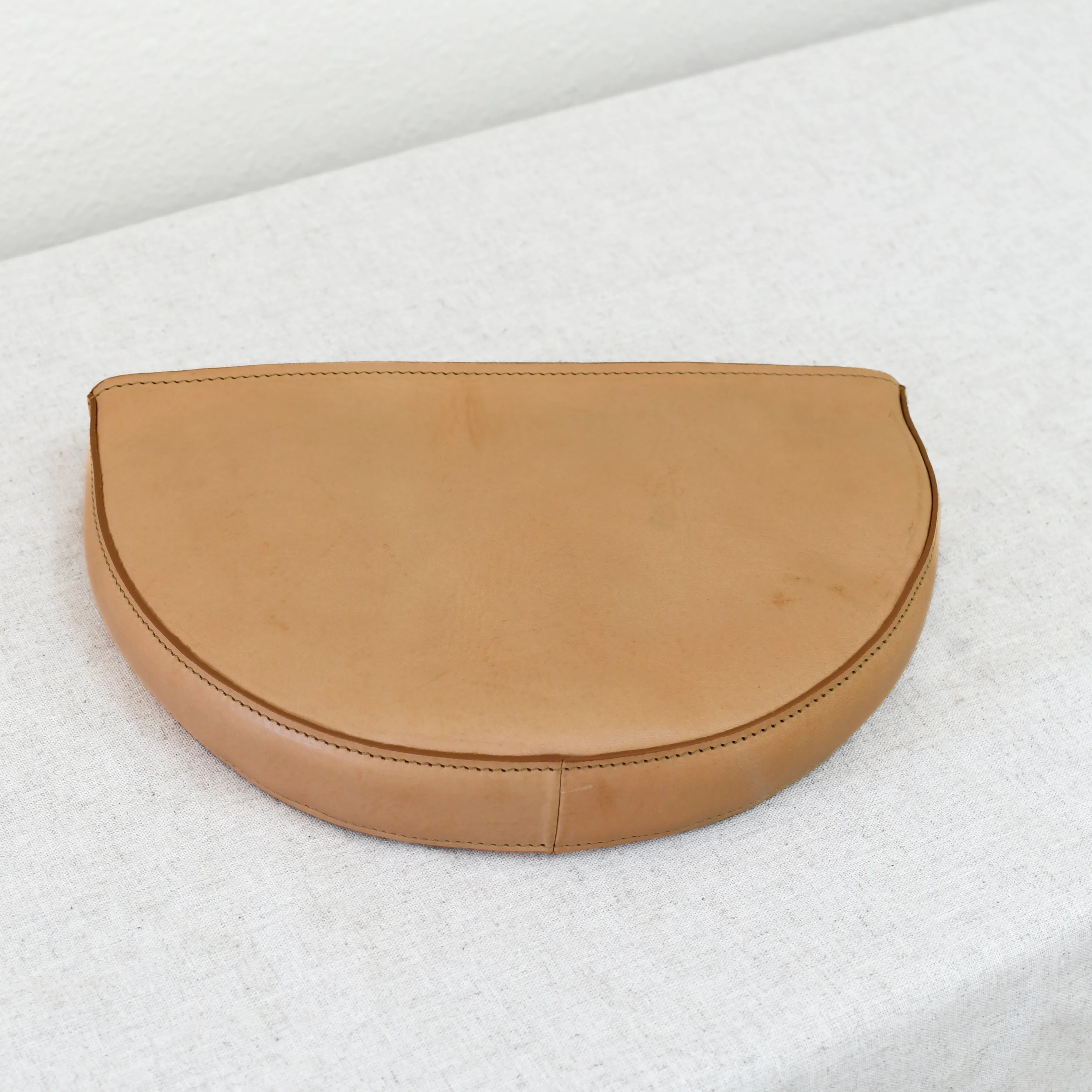 Half Moon Crossbody, Natural - "Kai"