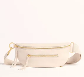 Hammitt Charles Crossbody Medium in Calla Lily White/Brushed Gold