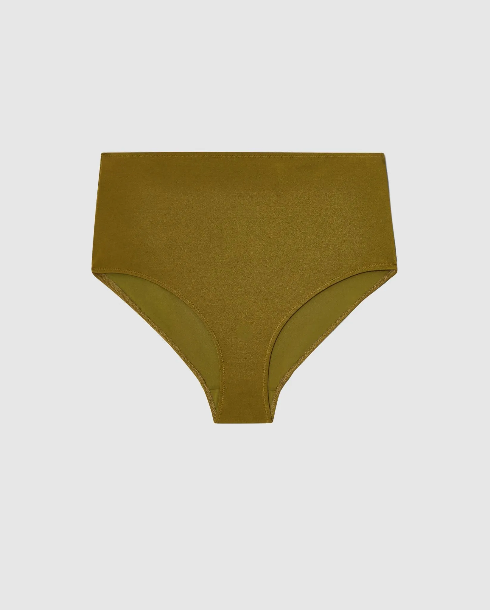 Highwaist Bikini Briefs Olive