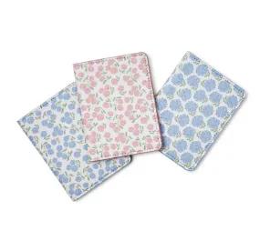 Hydrangea Print Passport Holder - Assorted