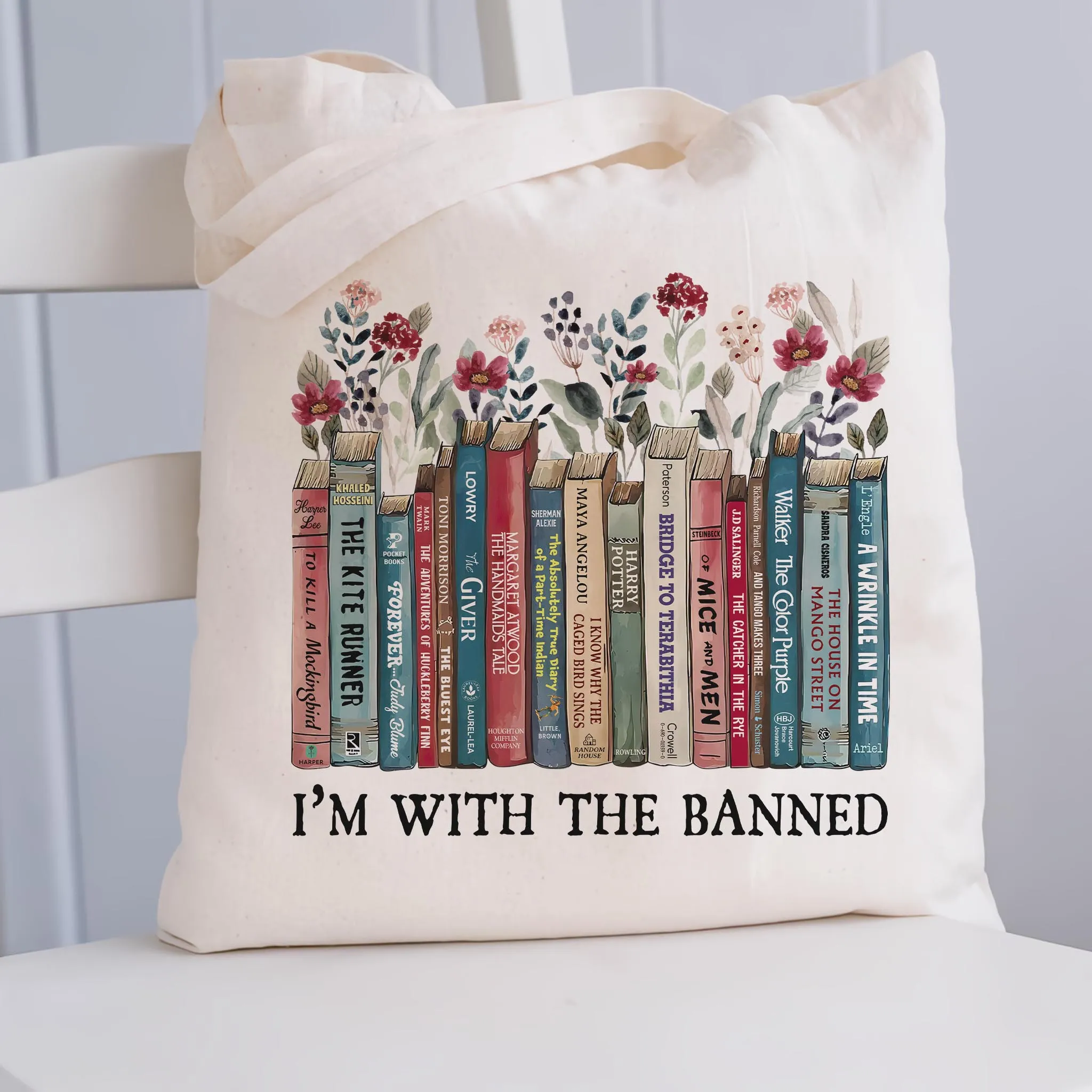 I'm With The Banned Book Lovers Gift TBW545