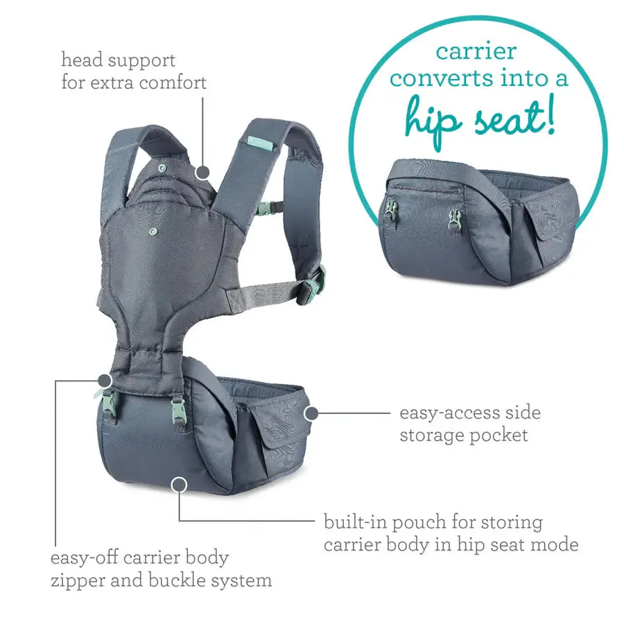 Infantino Hip Rider Plus 5 in 1 Hip Seat Carrier