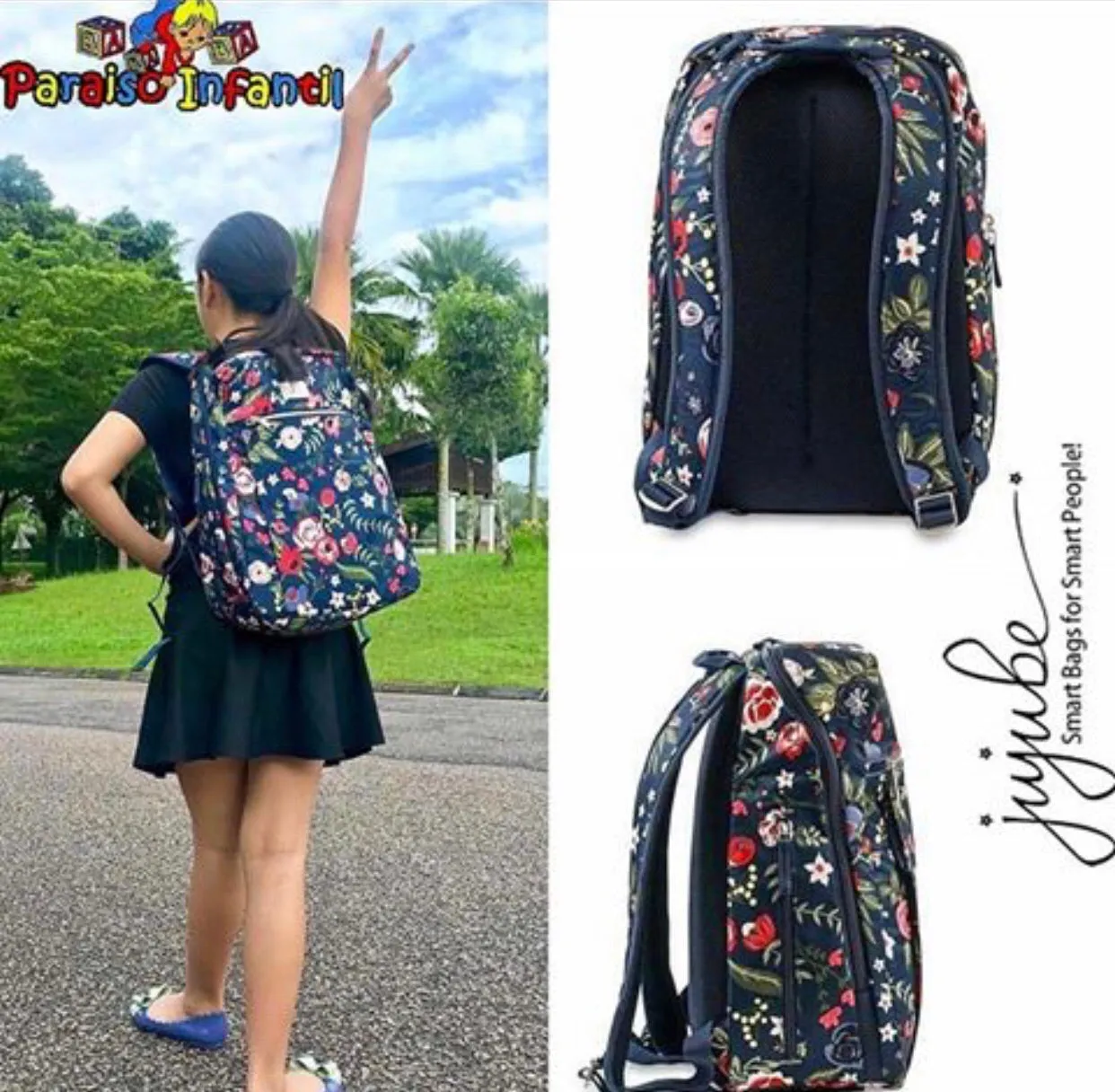 Jujube Backpack Floral