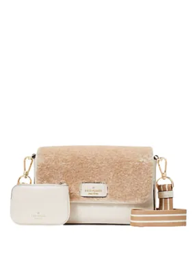 Kate Spade New York Rosie Faux Shearling Flap Crossbody