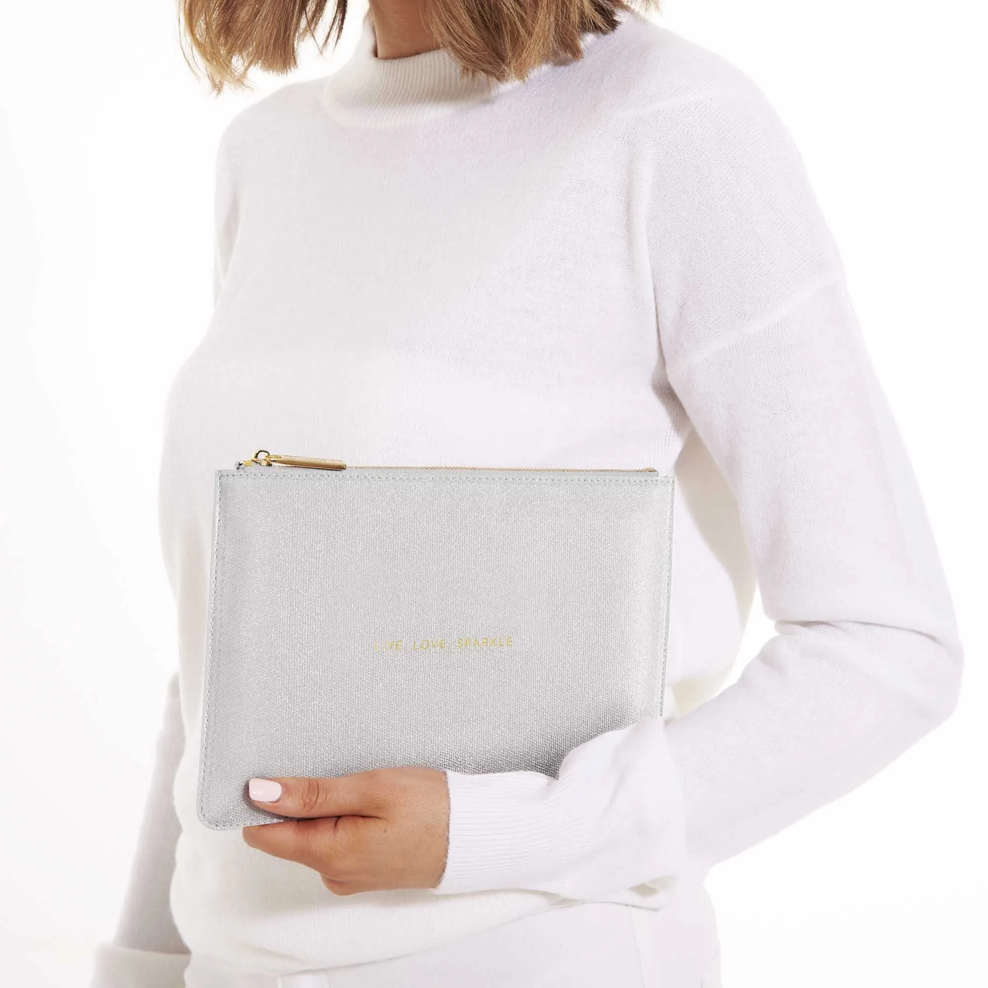 Katie Loxton Live Love Sparkle Shimmer Perfect Pouch