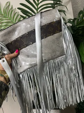 Keep It Gypsy - Silver Maxine W/Stripe & Fringe