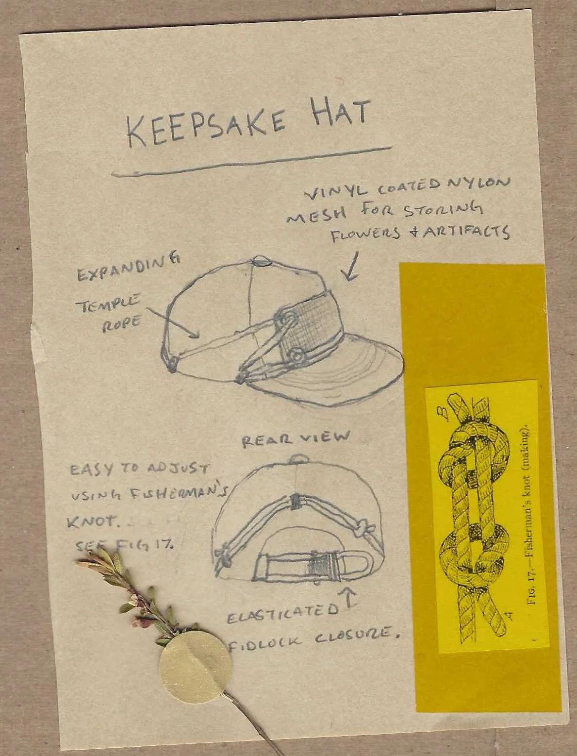 KEEPSAKE HAT