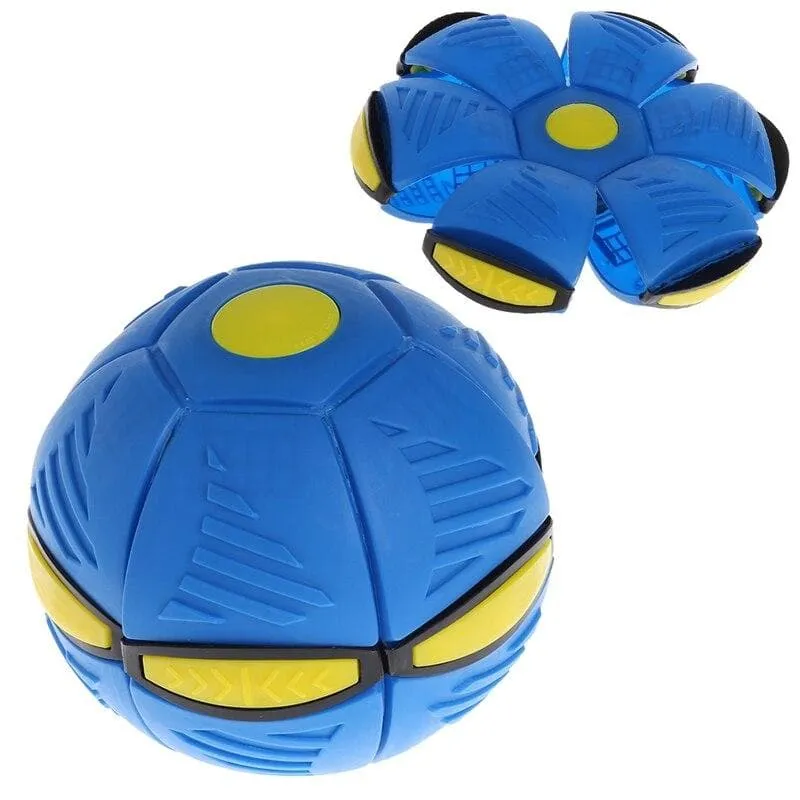 Kids' Outdoor Flat Throw Disc Ball With LED Light