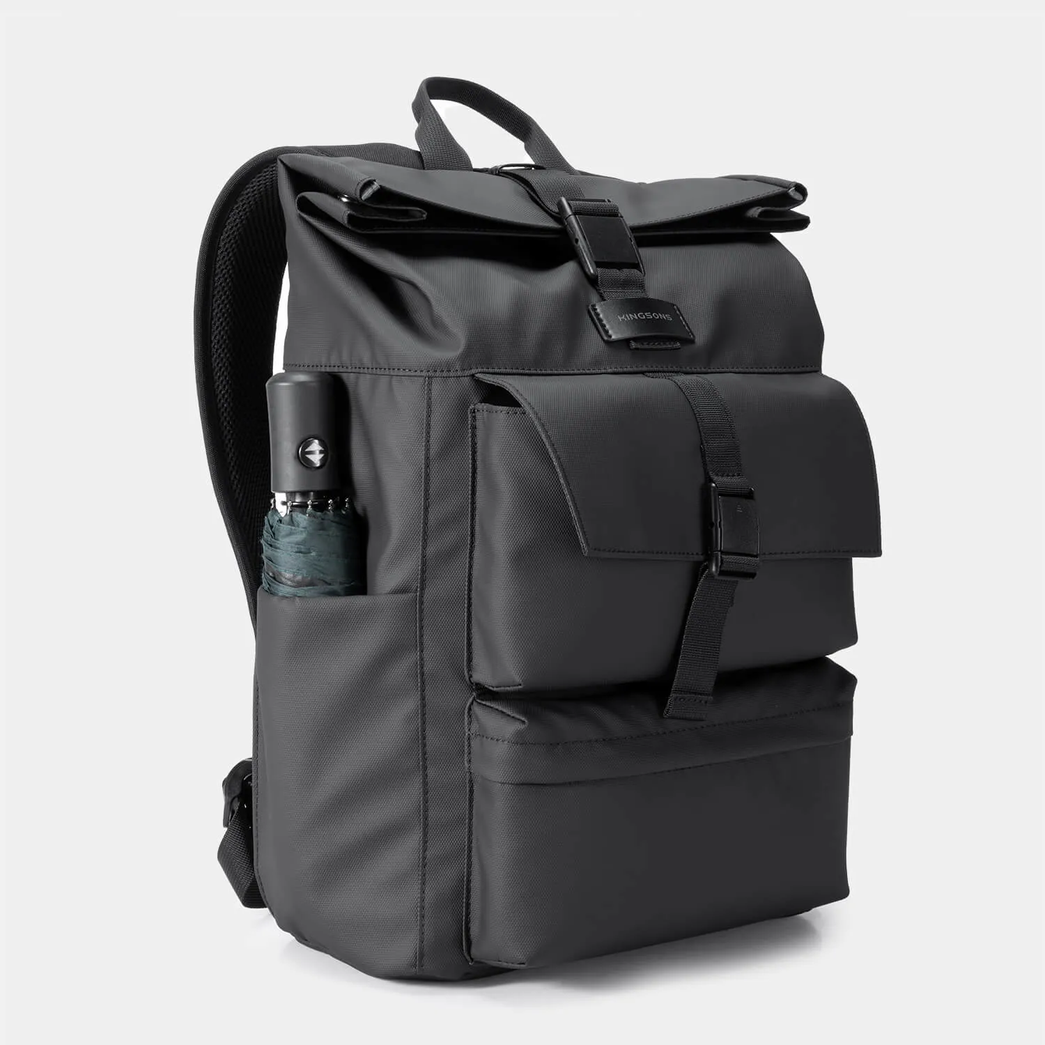 Kingsons 20L roll top commuter backpack - KS3327W