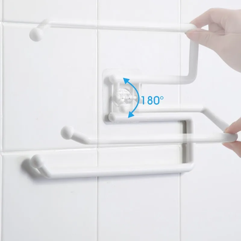 Kitchen Paper Roll Holder Towel Hanger Rack Bar Toilet Paper Holders