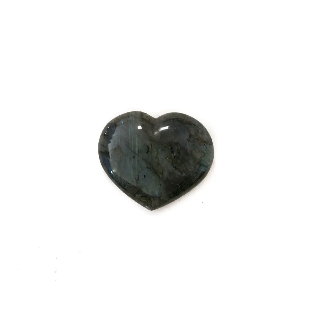 Labradorite Heart