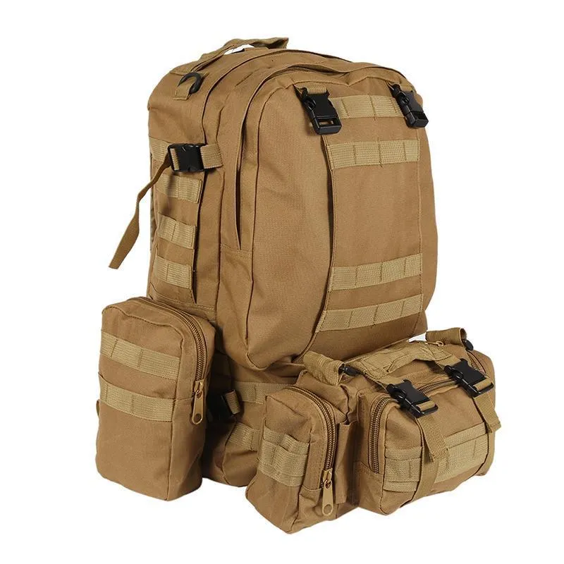 Large Military Style Outdoor-50L Backpack