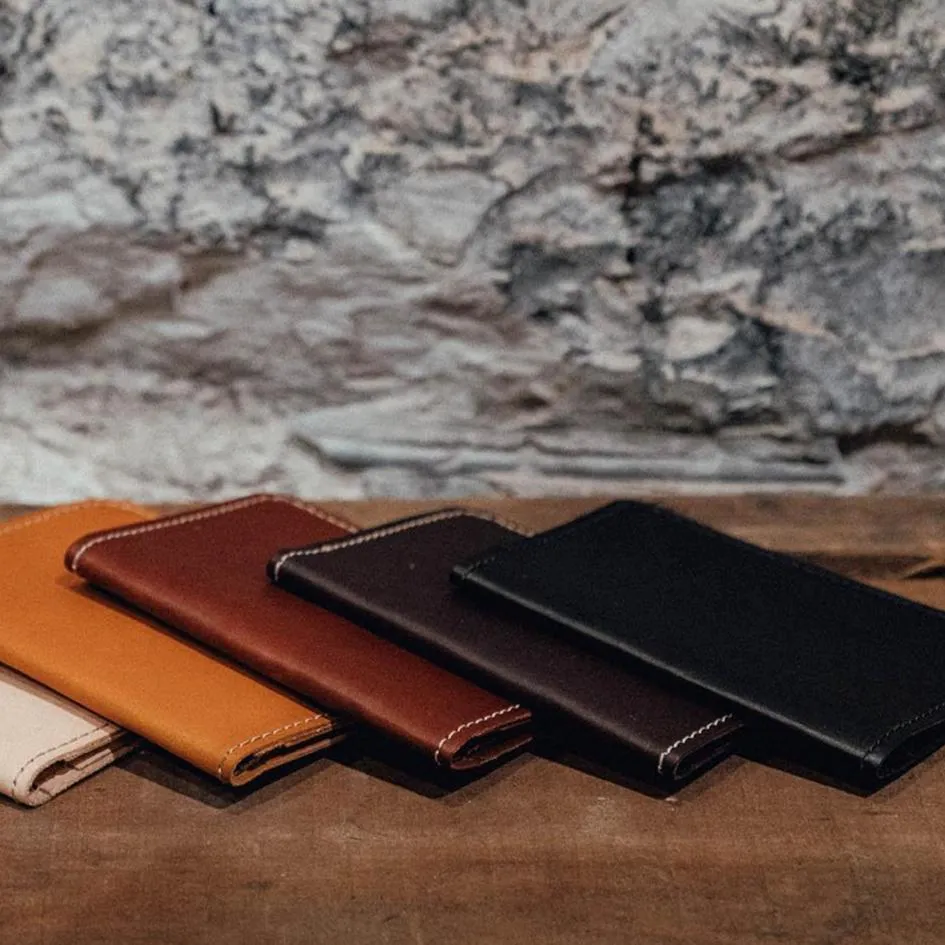 Leather Passport Case - USA Made