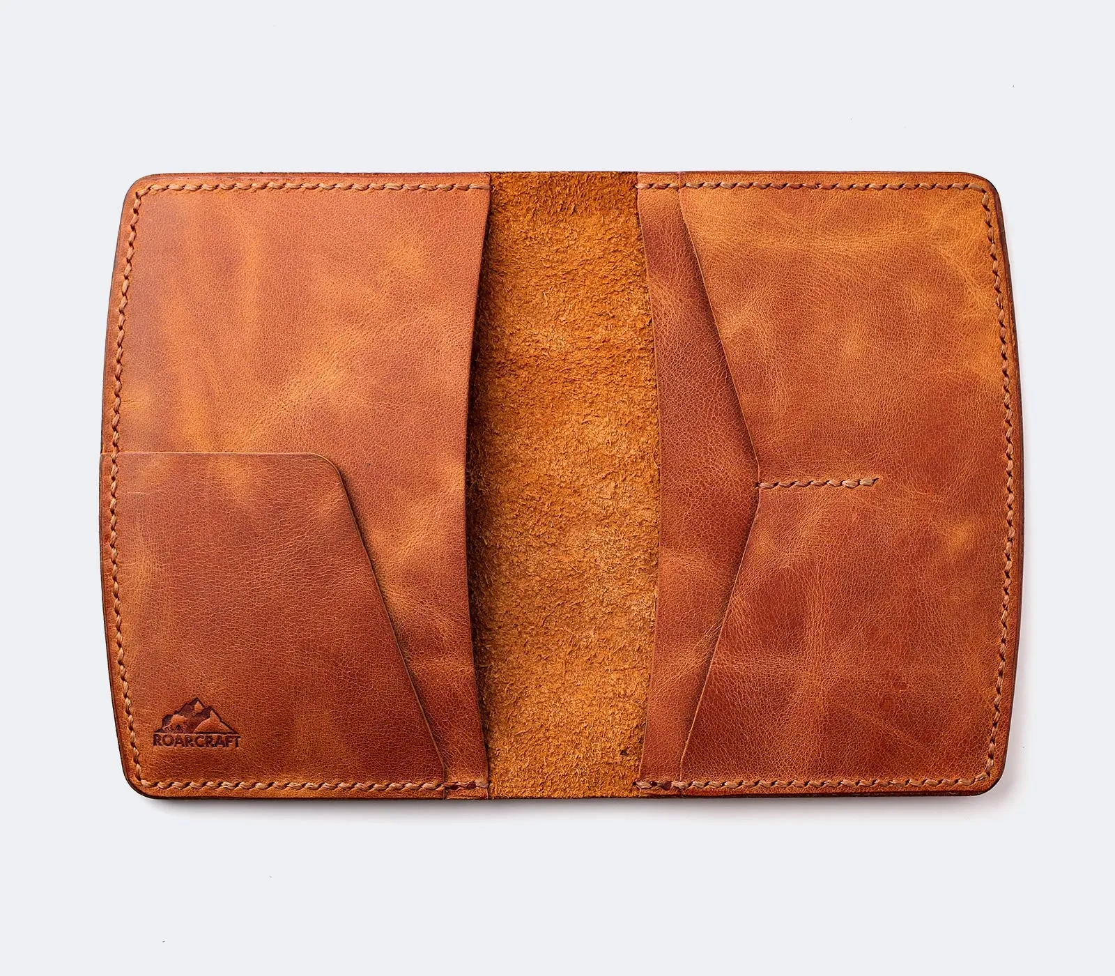 Leather Passport Wallet - Nemrut