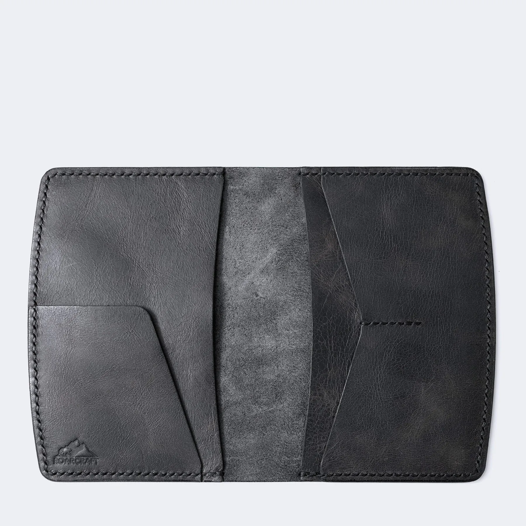 Leather Passport Wallet - Nemrut