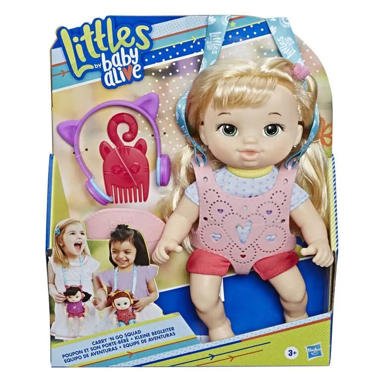 Littles by Baby Alive Carry n Go Squad Doll (Assorted)