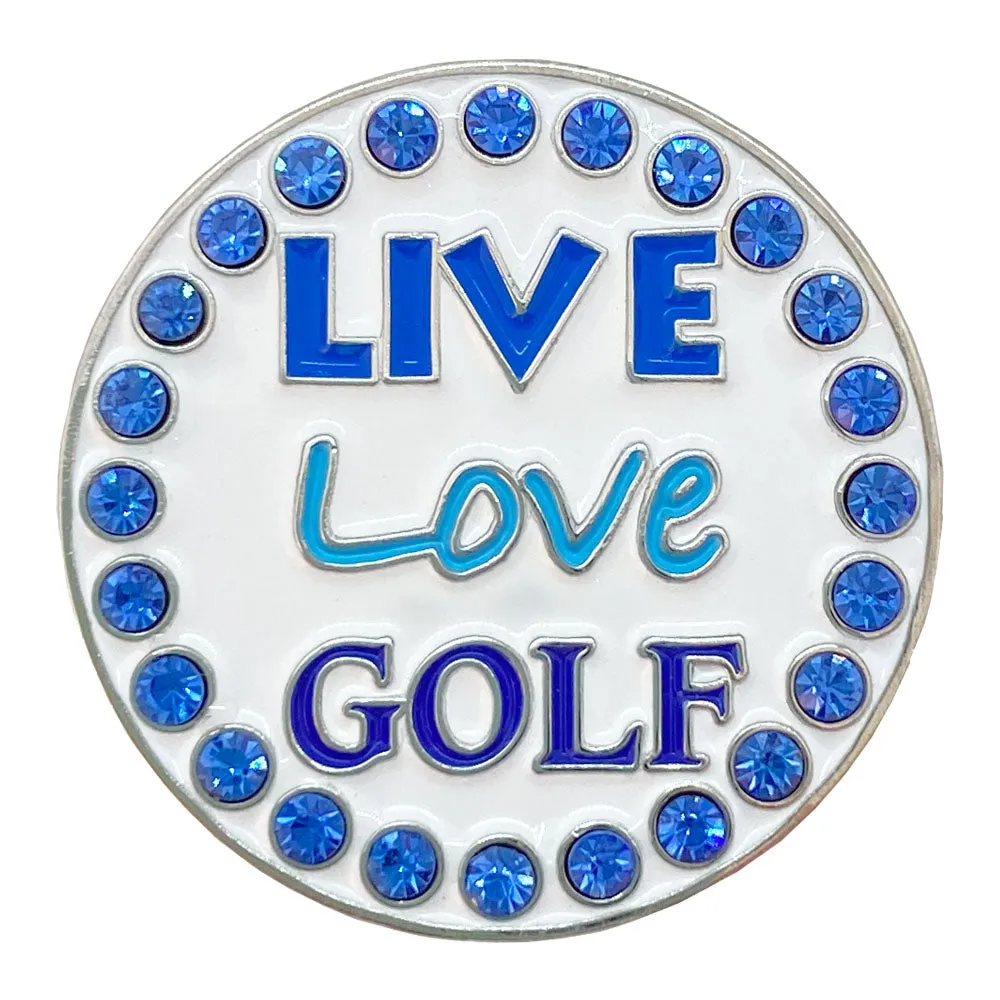 Live Love Golf Ball Marker Only