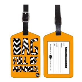 Luggage Tags Set Of 2 -  BAG MEMORIES