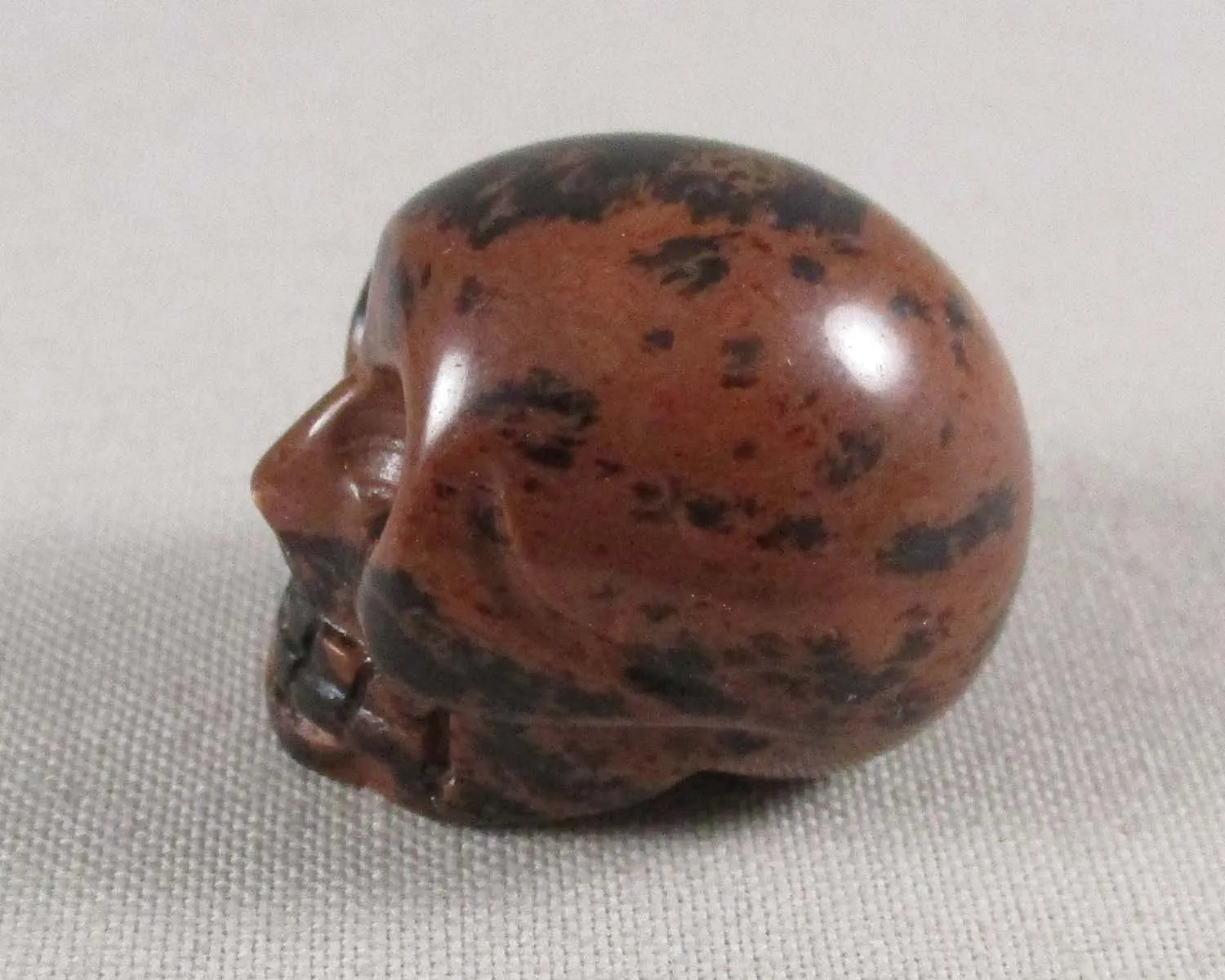 Mahogany Obsidian Skull 20mm 1pc (0430)