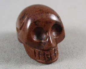 Mahogany Obsidian Skull 20mm 1pc (0430)