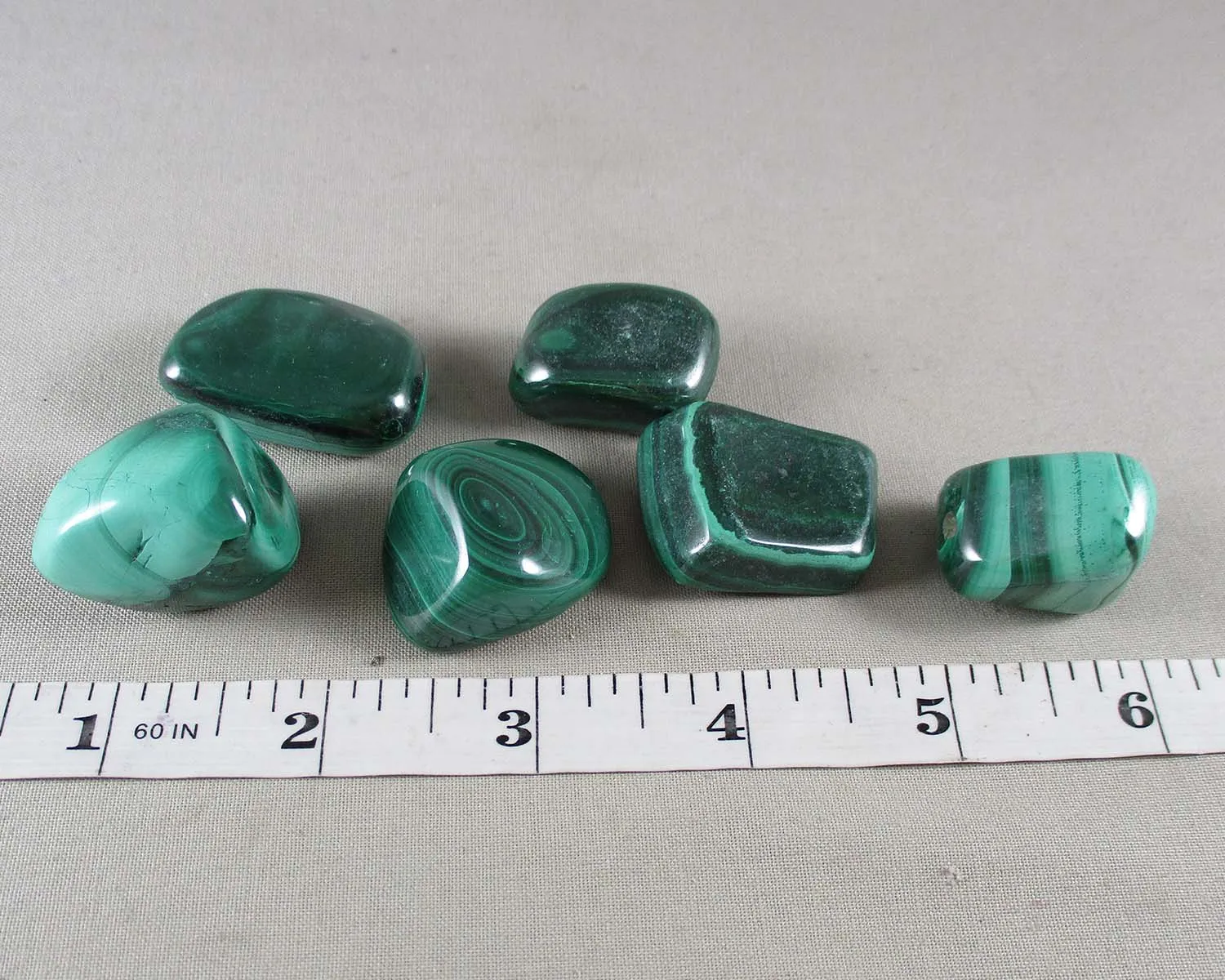 Malachite Polished Stone (Medium) 1pc J021**