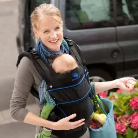 Manduca Baby Carrier - Blackline Carrier Blue