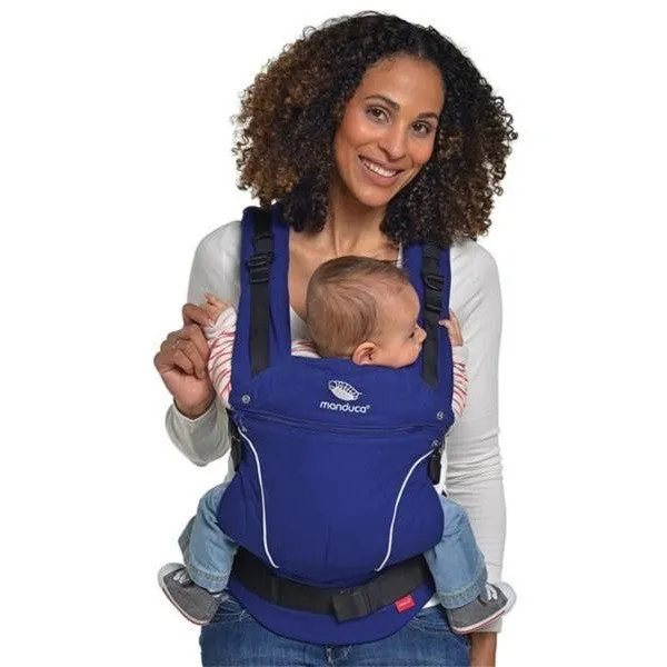 Manduca Baby Carrier - Pure Cotton Royal Blue