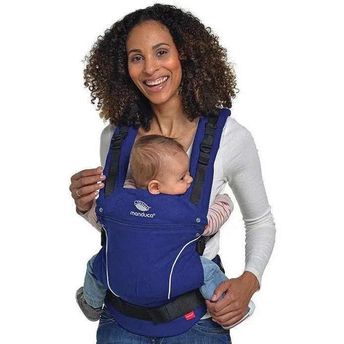 Manduca Baby Carrier - Pure Cotton Royal Blue