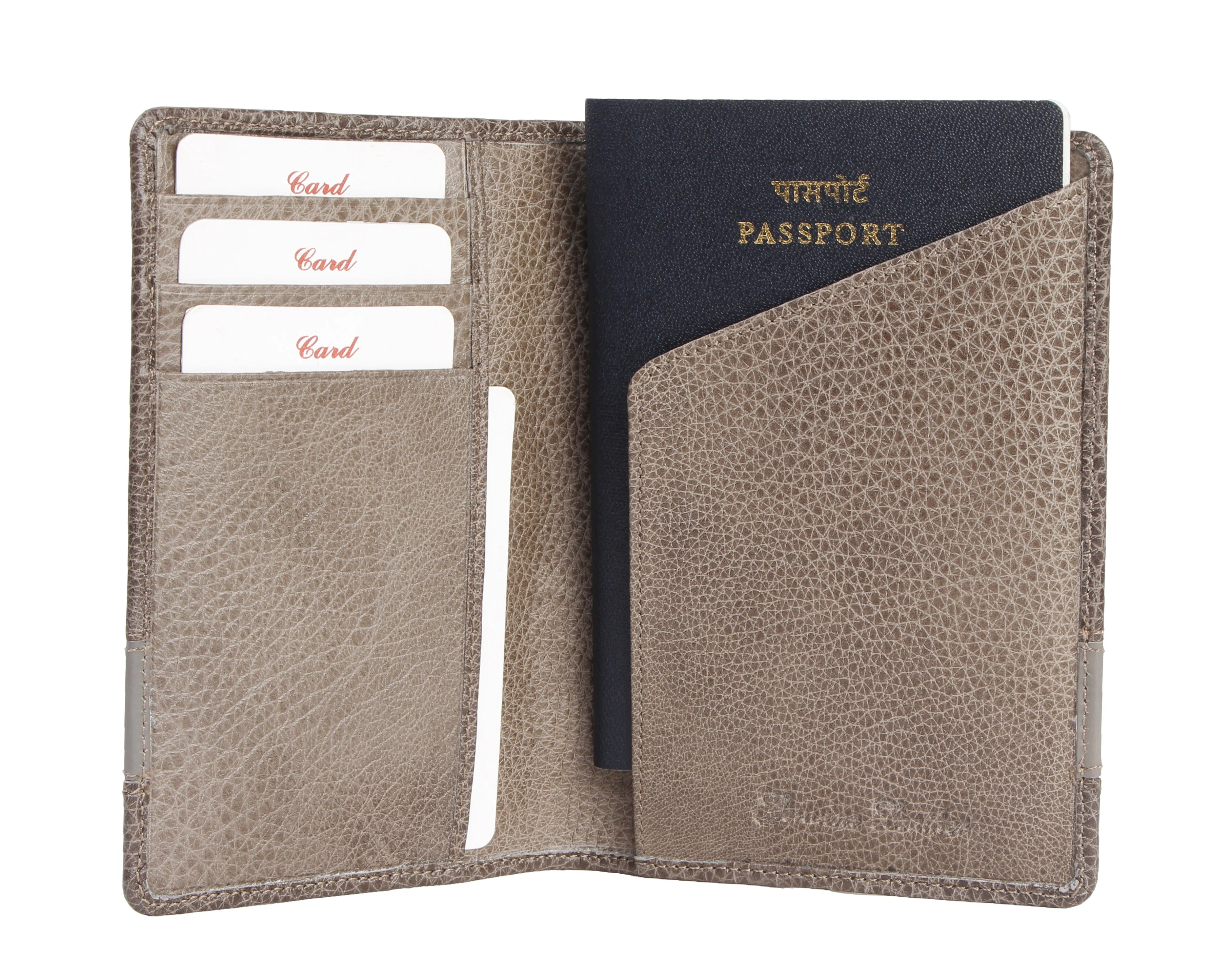 Marco Slim Leather Passport Holder