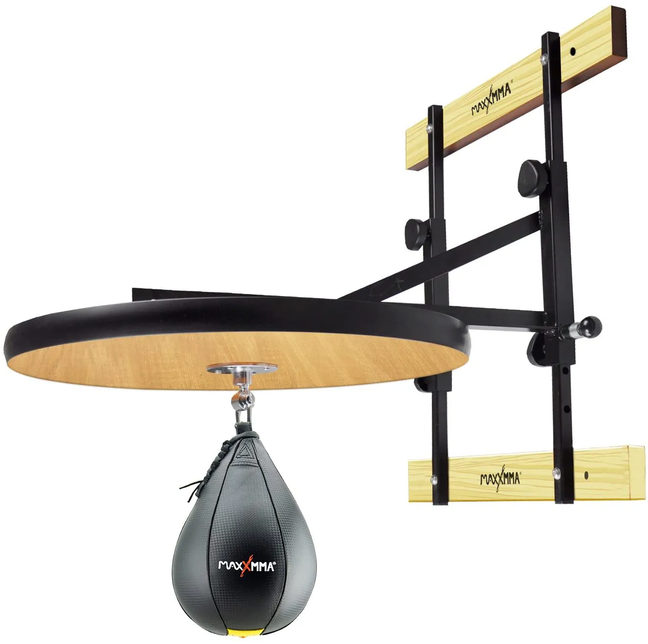 MaxxMMA Heavy Duty Adjustable Speed Bag Platform Kit 24"   Speed Ball (10" x 7")