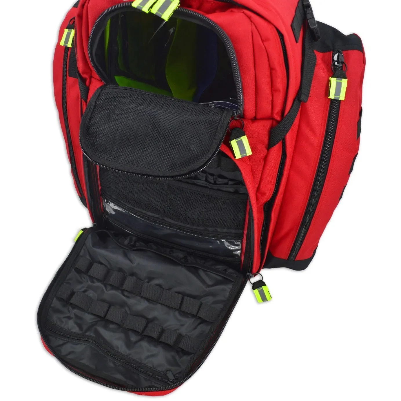 MED-TAC ALS Oxygen Trauma Backpack w/Modular Pouch System