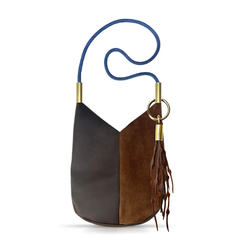 Mermaid Purse | in Brown Leather