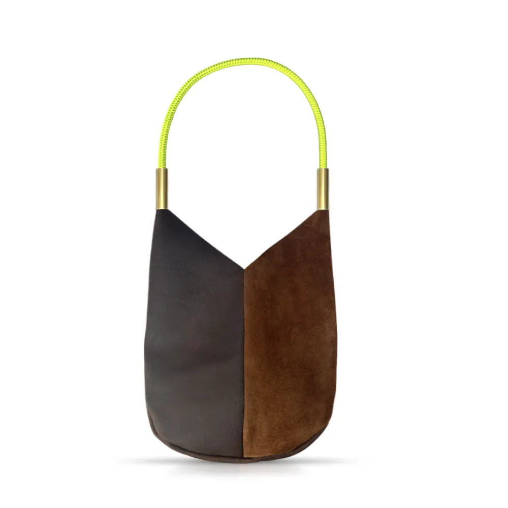 Mermaid Purse | in Brown Leather