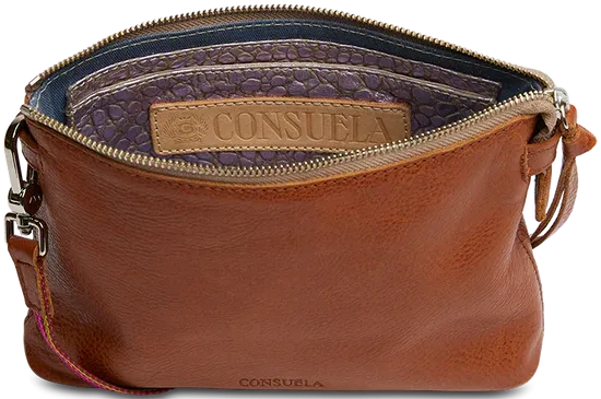 Midtown Crossbody- Brandy