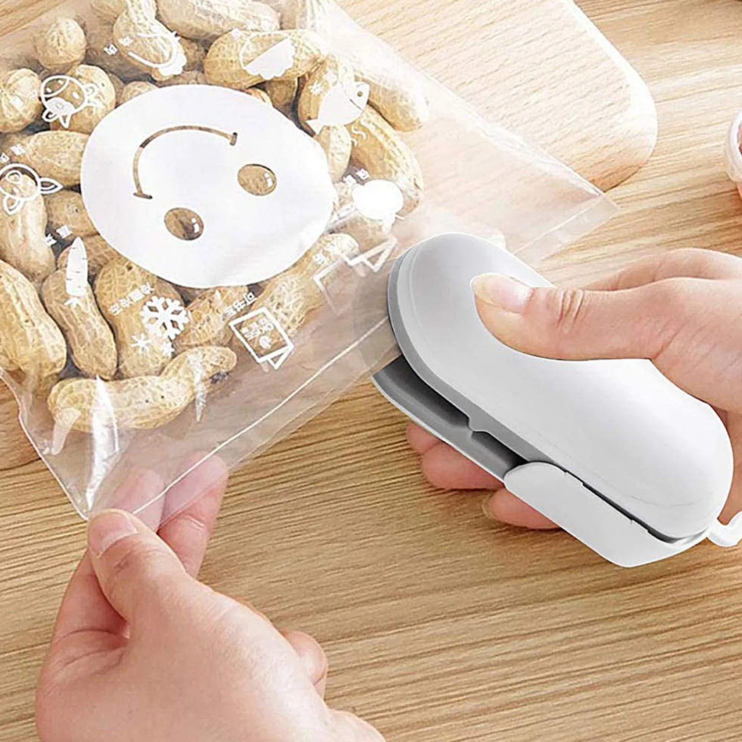 Mini Bag Sealer - Handheld Vacuum Sealer and Cutter