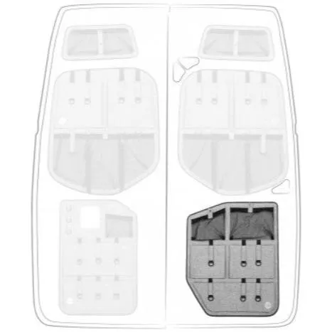 Moon Organizer - Bottom Left - 907 Mercedes Sprinter - P