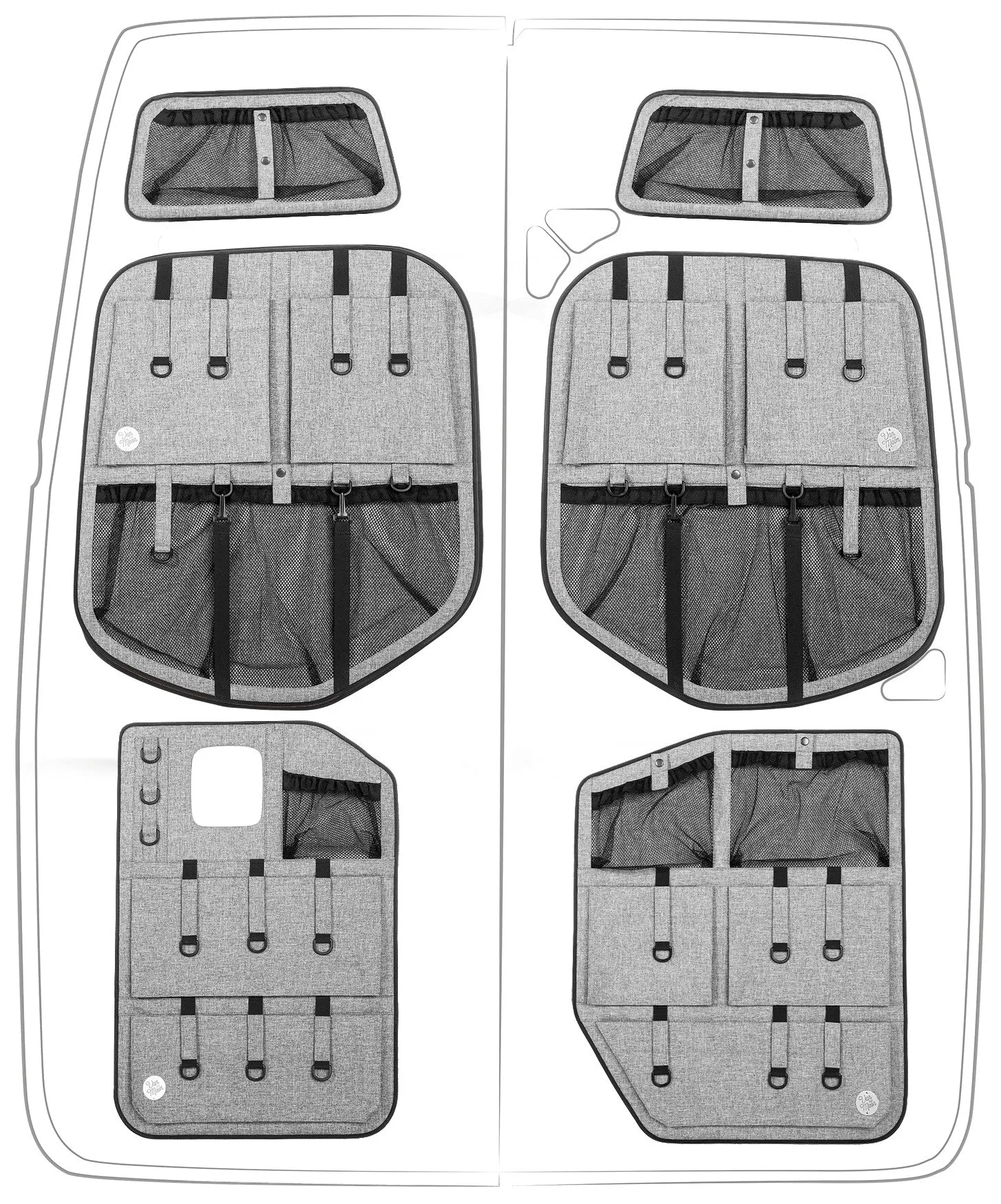 Moon Organizer - Middle Left - 907 Mercedes Sprinter *