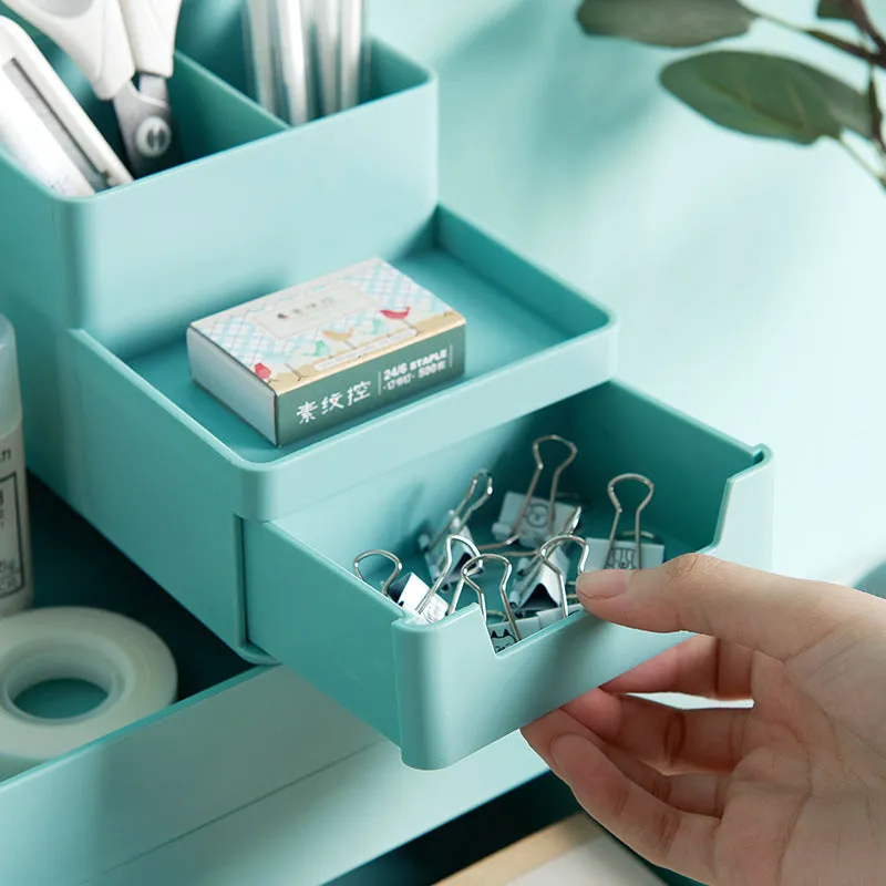 Multi-layered Office Desk File Organizer for organize the stationary