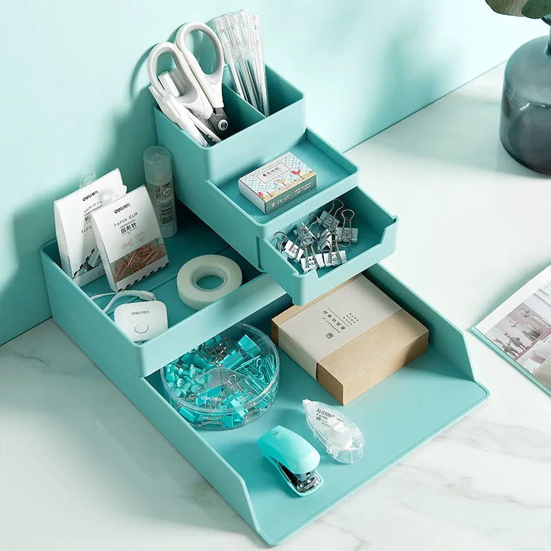 Multi-layered Office Desk File Organizer for organize the stationary