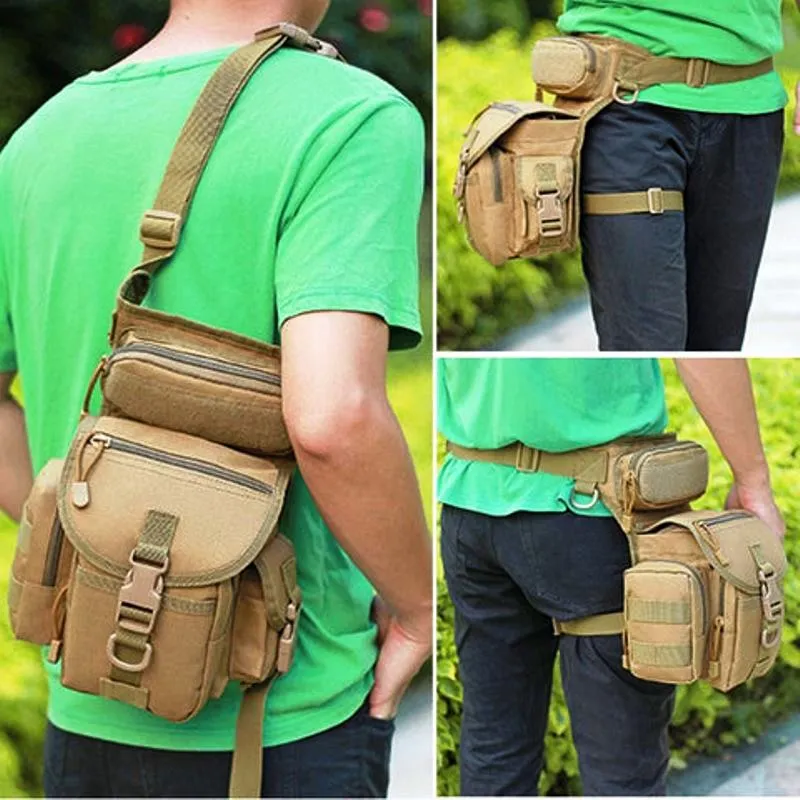 Multifunctional Mountaineer Leg Bag