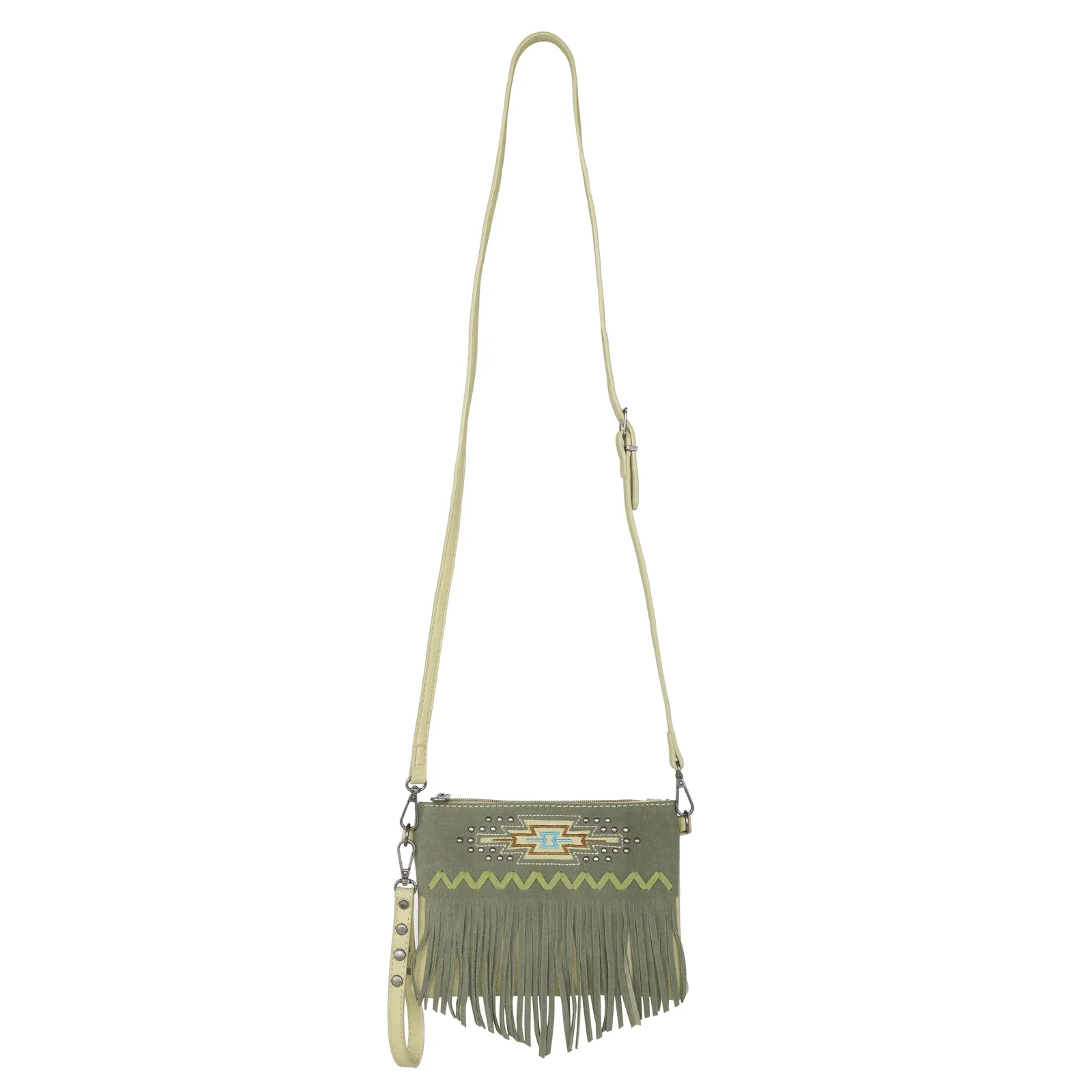 MW1214-181 Montana West Aztec Collection Crossbody/Wristlet