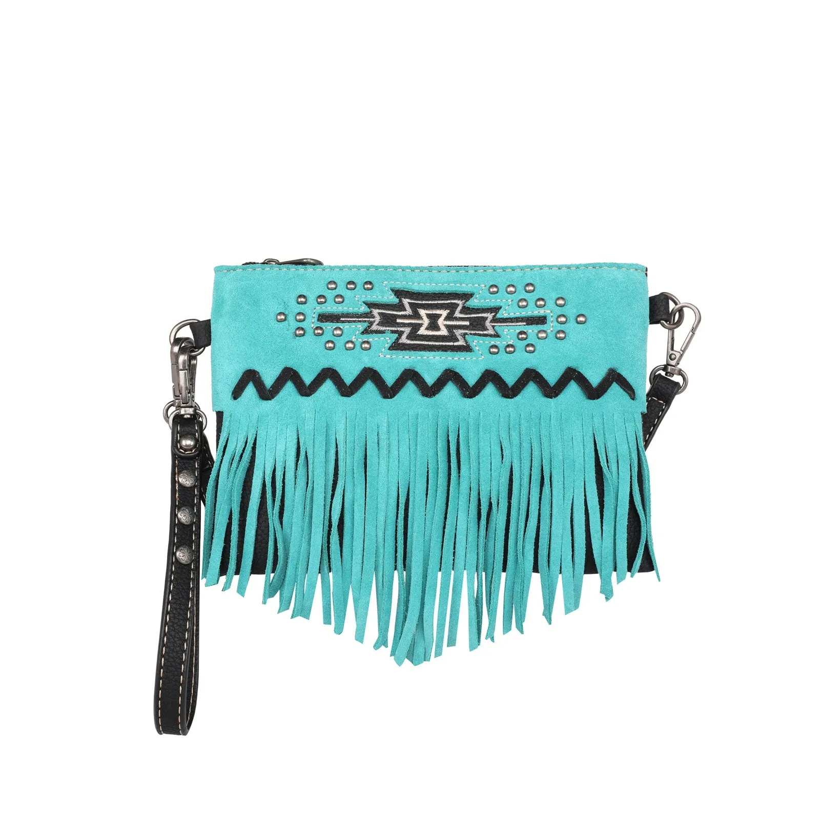 MW1214-181 Montana West Aztec Collection Crossbody/Wristlet